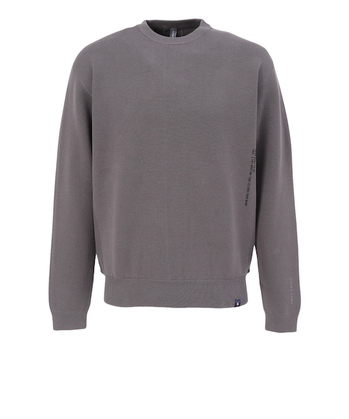 シルバースコット845（SILVERSCOTT845）ゴルフウェア 長袖 アクティブニット クルーネック SS25FWT006 GRY