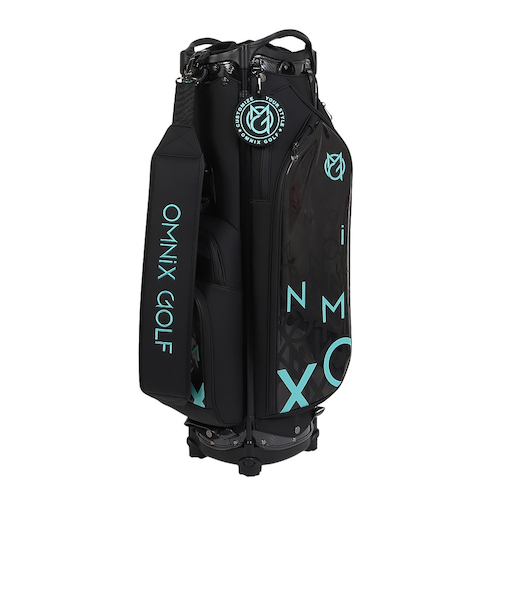 オムニックスゴルフ（OMNIX GOLF）ゴルフ カート式 キャディバッグ 9型 6分割 Sea Monster ST20231002