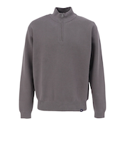 シルバースコット845（SILVERSCOTT845）ゴルフウェア 長袖 アクティブニット ジップ SS25FWT007 GRY