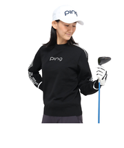 ピン(PING)ゴルフウェア 長袖 ロゴジャカード ハイネックニット 622-5275800-010