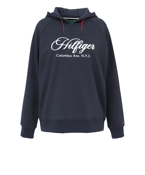 ゴルフウェア ワッフルスウェット フーディー THLA550-NVY