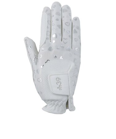 FIT39（FIT39）ゴルフ グローブ フィット39ハート右シルバー MGF-220RN HS