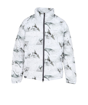 ピン（PING）ゴルフウェア 全方向ストレッチ接結ボーダー2WAY中綿ブルゾン 621-5220003-031