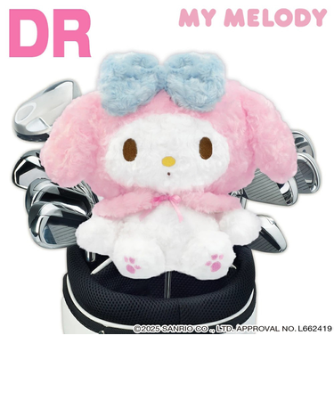 ホクシン（Hokushin）マイメロディヘッドカバー ドライバー用 タレミミ MMHD3 ﾏｲﾒﾛDR ﾀﾚﾐﾐ