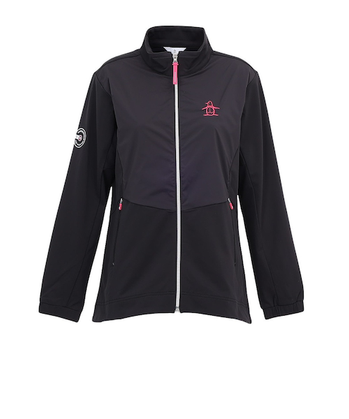 マンシング(MUNSING)ゴルフウェア 長袖 スタンドジップ ハイブリットカットソー MG5FSW22L BK00(Lady… マンシング（MUNSING）ゴルフウェア 長袖 スタンドジップ ハイブリット