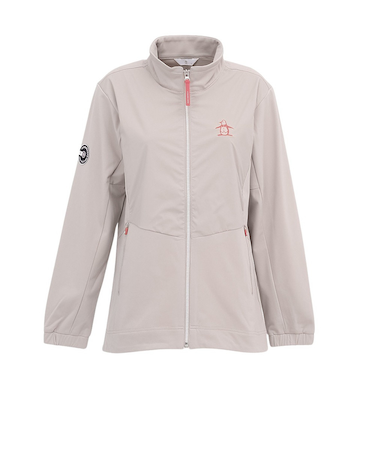 マンシング（MUNSING）ゴルフウェア 長袖 EASY MIDDLER スタンドジップ ハイブリットカットソー MG5FSW22L BG00