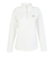 トミーアーマー(Tommy Armour)ゴルフウェア 吸湿発熱 長袖 ヒートクロス 3D ハーフジップ モックシャツ TAHD25F070023 WHT