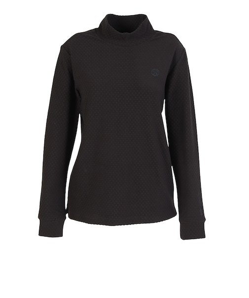 トミーアーマー（Tommy Armour）ゴルフウェア 防寒 長袖 ネオグリッド モックネックシャツ TANB25F070021 BLK