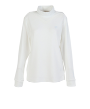 トミーアーマー(Tommy Armour)ゴルフウェア 防寒 長袖 ネオグリッド モックネックシャツ TANB25F070021 WHT