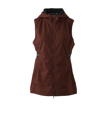 クランク（CLUNK）ゴルフウェア ボンディングロングベスト CL5UUQ14 BRN