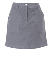 マンシング(MUNSING)ゴルフウェア バーズアイストレッチスエードスカート MG5FSK21L GY00