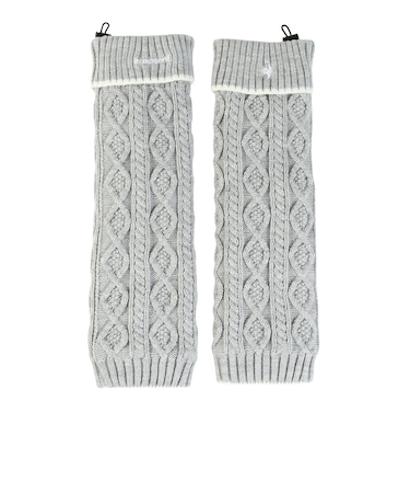 ルコックスポルティフ（lecoqsportif）ケーブル編み レッグウォーマー LG5FAZ80L GY00