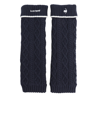 ルコックスポルティフ（lecoqsportif）ケーブル編み レッグウォーマー LG5FAZ80L NV00
