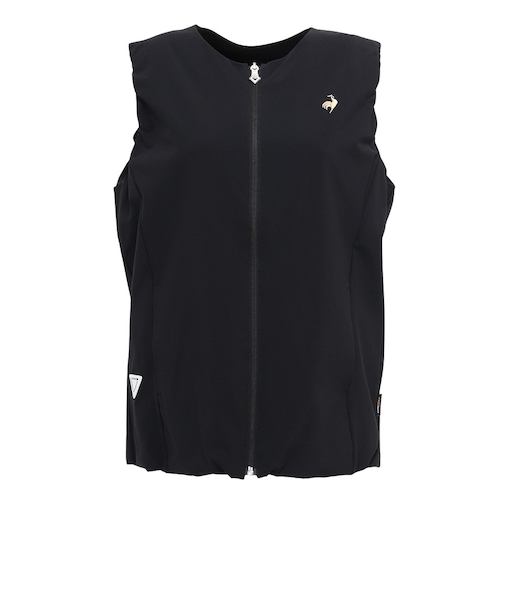 ルコックスポルティフ(lecoqsportif)ゴルフウェア アウター 蓄熱保温 ウォームベスト LG5FVE00L BK00