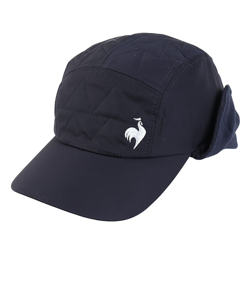 ルコックスポルティフ（lecoqsportif）帽子 中わたキルト フライトキャップ LG5FCP07M NV00