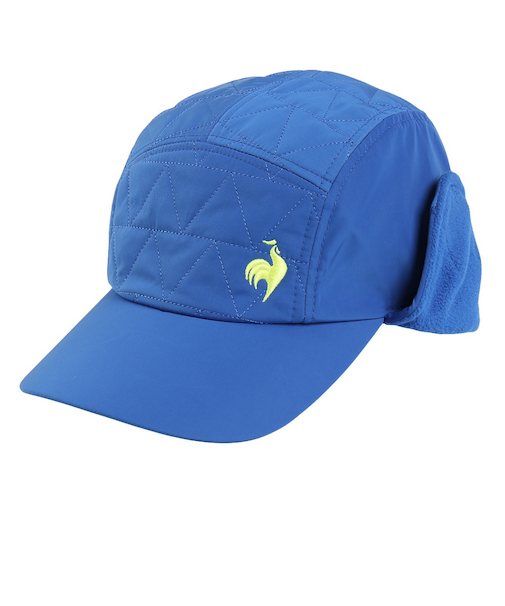 ルコックスポルティフ（lecoqsportif）帽子 中わたキルト フライトキャップ LG5FCP07M BL00