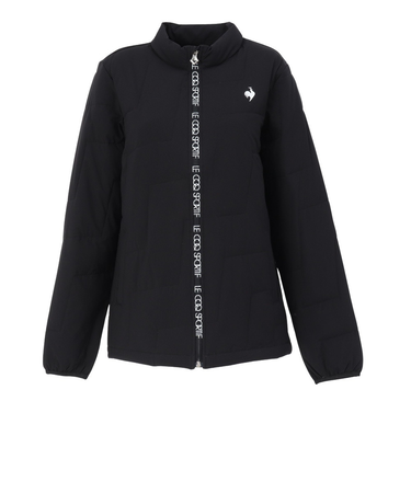 ルコックスポルティフ（lecoqsportif）ゴルフウェア 防寒 パッカブル中わたストレッチブルゾン LG5FWB50L BK00