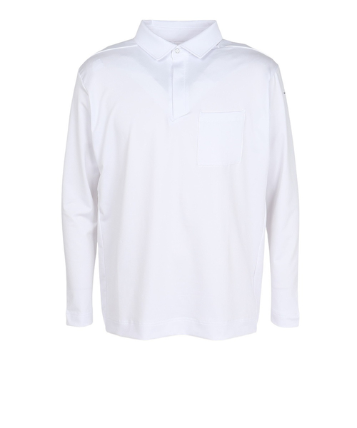 本間ゴルフ（HONMA）ゴルフウェア ストレッチ 長袖ポロシャツ WH