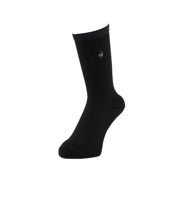 ルコックスポルティフ（lecoqsportif）ヒートナビ レギュラー丈ソックス LG5FSO05M BK00