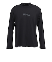 ピン（PING）ゴルフウェア 保温 トリコット ハイネックシャツ 長袖 621-5266001-010