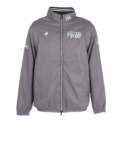 ルコックスポルティフ(lecoqsportif)ゴルフウェア アウター 保温 袖取り外し可能 ヒートナビ2WAYブルゾン LG5FWB00M GY00