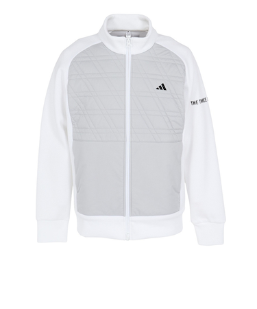 アディダス(adidas)ゴルフウェア ファブリックミックス フルジップジャケット OFG58-KL5273W