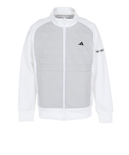 アディダス(adidas)ゴルフウェア ファブリックミックス フルジップジャケット OFG58-KL5273W