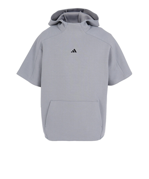 アディダス（adidas）ゴルフウェア 半袖スウェット フーディー OFG57-KL5270GRY