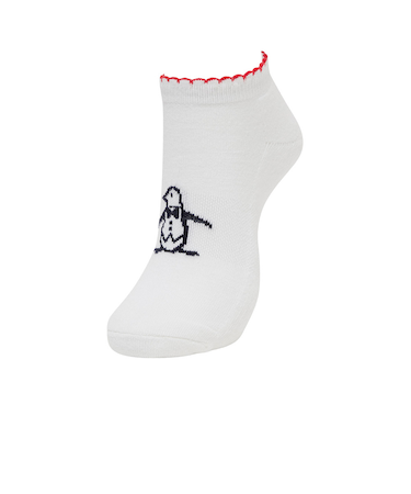 マンシング（MUNSING）アンクル丈ペンギンソックス MG5FSO01L WH00