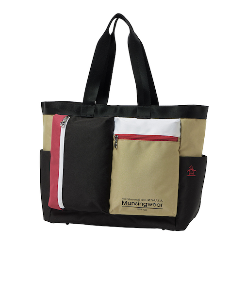 マンシング（MUNSING）ゴルフ マルチカラー トートバッグ MG5FTT01L BK00