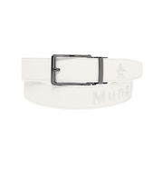 マンシング（MUNSING）スライドロックロゴベルト MG5FBL04M WH00