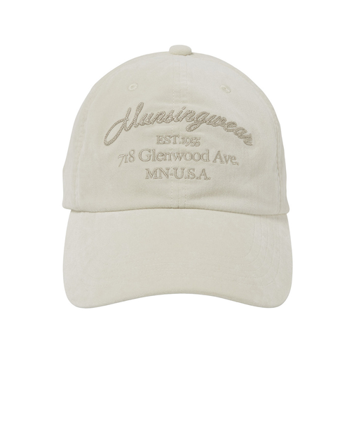 マンシング（MUNSING）ゴルフ ロゴデザイン ベロア キャップ MG5FCP02L WH00