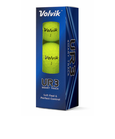 ボルビック（Volvik）ゴルフボール Volvik UR3 ST イエロー スリーブ(3個入り) VV5UNA12 YEL