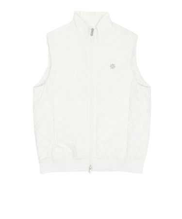 セントアンドリュース（ST.ANDREWS）ゴルフウェア アウター 防風 ドットストレッチキルト 中綿ベスト 042-5258151-030