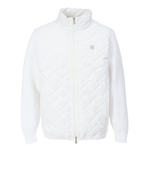 セントアンドリュース（ST.ANDREWS）ゴルフウェア アウター 防風 ドットストレッチキルト 中綿ブルゾン 042-5220151-030