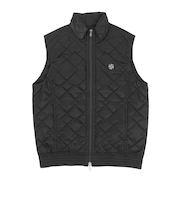 セントアンドリュース（ST.ANDREWS）ゴルフウェア ドットストレッチキルトフルジップベスト 042-5258151-010