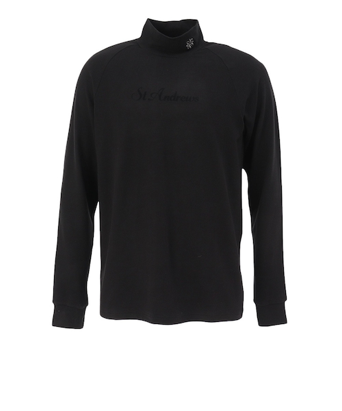 St ANDREWS ハイネックカットソー セントアンドリュース（ST.ANDREWS）ゴルフウェア 吸湿発熱 ソリスト