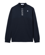 ルコックスポルティフ(lecoqsportif)ゴルフウェア ハーフジップハイネックシャツ LG5FLS80M NV00