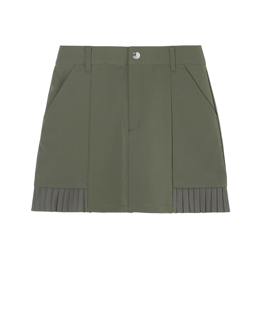 ルコックスポルティフ（lecoqsportif）ゴルフウェア 裾プリーツスカート LG5FSK00L KH00