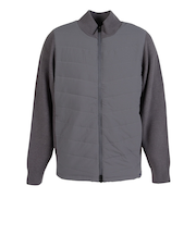 シルバースコット845（SILVERSCOTT845）ゴルフウェア インサレーションニットジャケット SS25FWJ005 GRY