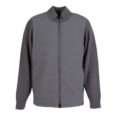 シルバースコット845（SILVERSCOTT845）ゴルフウェア アウター インサレーションニットジャケット SS25FWJ005 GRY
