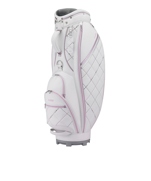 ゴルフ 軽量 カート式 キャディバッグ 8.5型 GGC-X165W ホワイトピンク