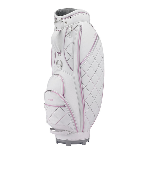 ゴルフ 軽量 カート式 キャディバッグ 8.5型 GGC-X165W ホワイトピンク