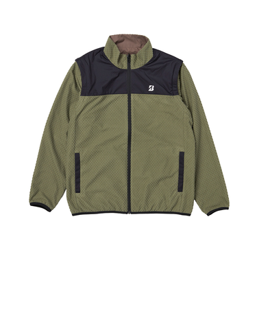 ゴルフウェア フリース4WAYブルゾン FGM03DKHL