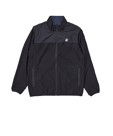 ゴルフウェア フリース4WAYブルゾン FGM03DBKL