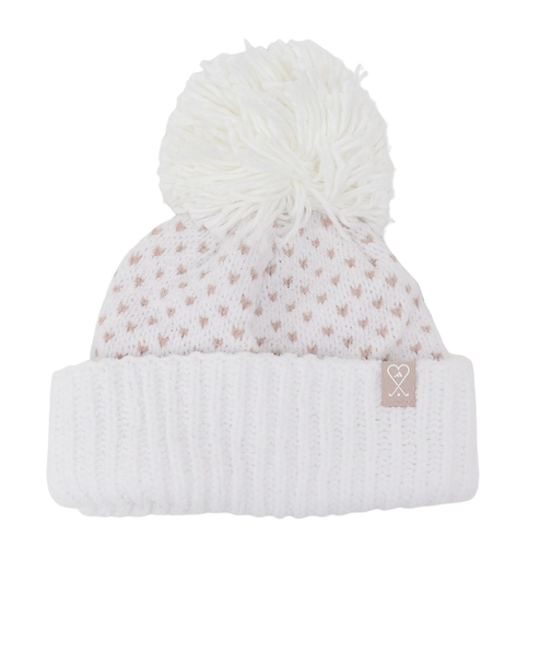 アディダス（adidas）帽子 ニット ポンポンビーニー JVU37-JL5663 W