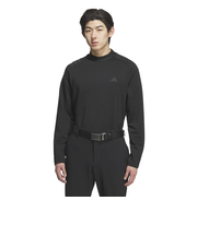 アディダス(adidas)ゴルフウェア COLD. RDY スリーストライプス 長袖モックシャツ JVV04-JN1230 BLK