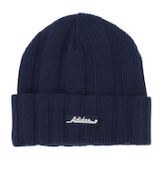 アディダス（adidas）帽子 ロゴ リブ仕上げニットビーニー JVU27-JL5655 NVY