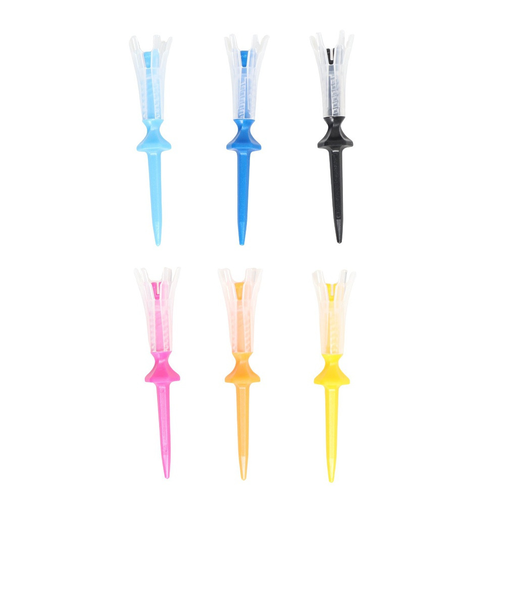 タバタ（Tabata）ゴルフ ティー リフトティースパイラル Mサイズ 6本入り GV1432 M A