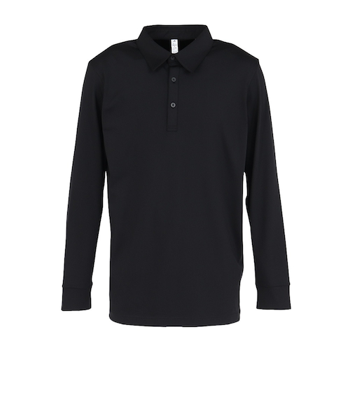 完売品　長袖ゴルフウェア　スポーツ　黒　美品 アディダス（adidas）ゴルフウェア 吸汗速乾 長袖 ポロシャツ OFI39